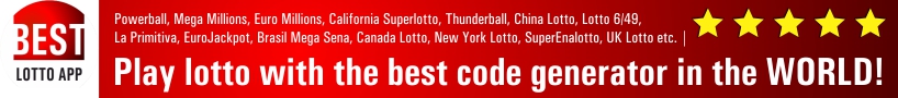 Play lotto with the best code generator in the WORLD!