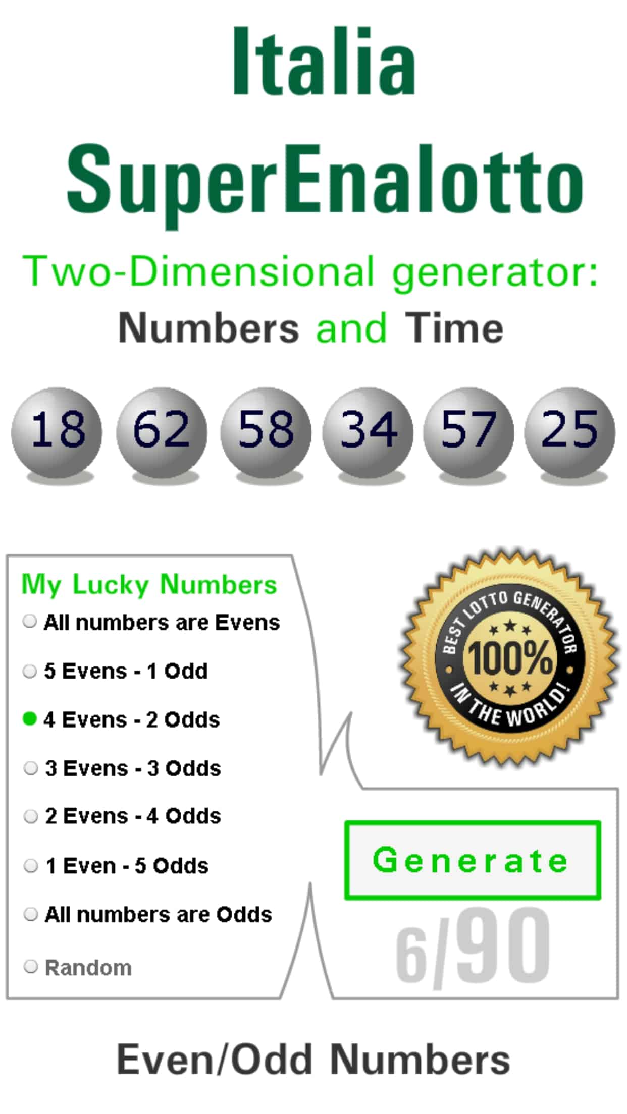 SuperEnaLotto | Italian Lotto | Results, Tips & Winning Numbers