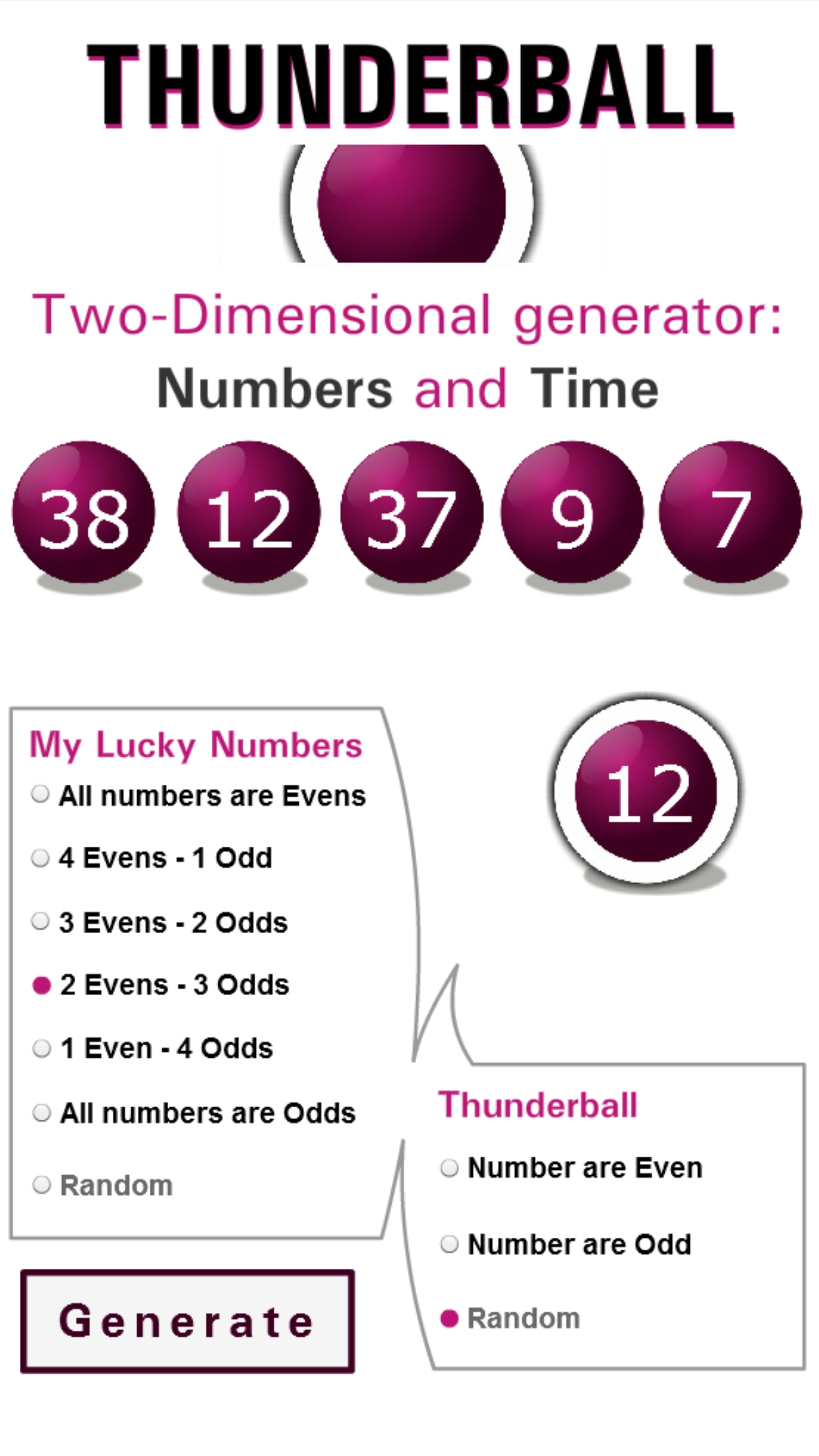 Thunderball | The National Lottery| Results, Tips, Winning Numbers